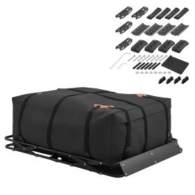 Roof Rack Cargo Basket, 51 x 36 x 4 in, Heavy Duty Roof Top Carrier Basket with Folding Design, 200 lbs Capacity
